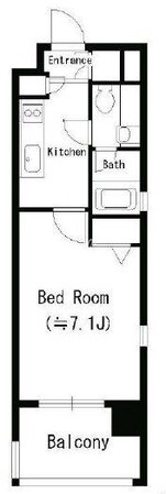 MFPRコート蒲田の物件間取画像